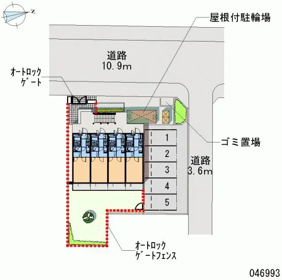 ★手数料０円★名古屋市昭和区広瀬町２丁目 月極駐車場